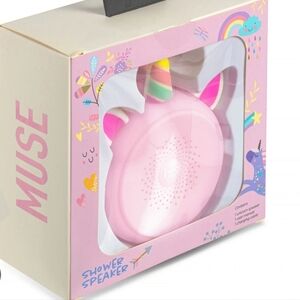 Muse Pink Unicorn Shower Speaker New In Box